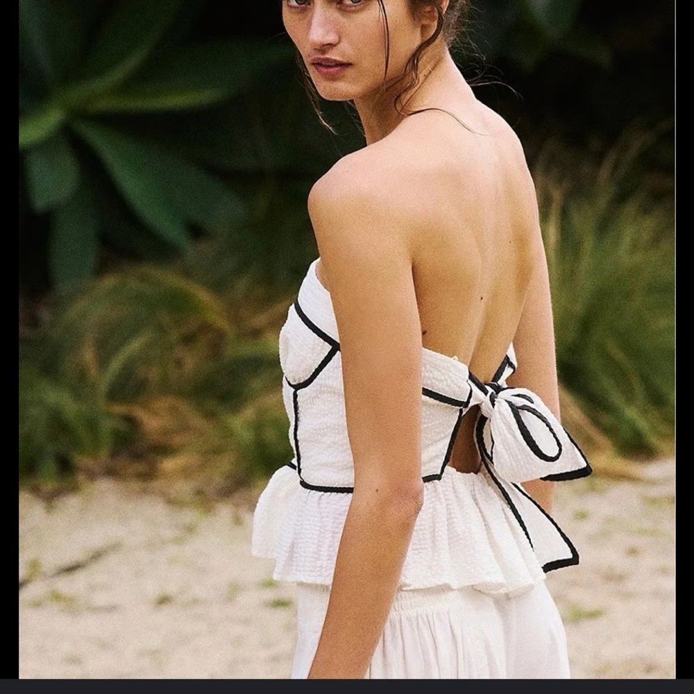 Free People Tara Tube Top / J40 - Picture 2 of 4